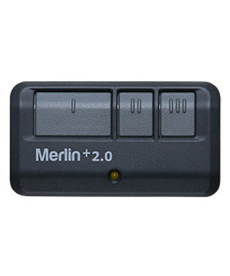E943M - Three Button Remote Control with Car Visor Clip (Security+ 2.0)