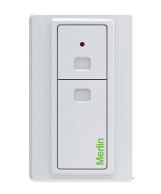 E138M - Two Button Wireless Wall Button (Security+ 2.0)